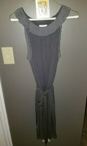 Loft sleeveless dress in Grey M